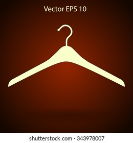 hangers for clothes vector illustration