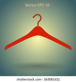 hangers for clothes vector illustration