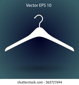 hangers for clothes vector illustration