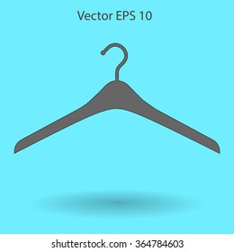 hangers for clothes vector illustration
