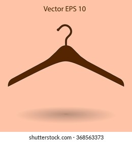 hangers for clothes vector illustration