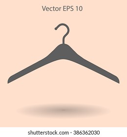 hangers for clothes vector illustration