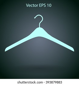 hangers for clothes vector illustration