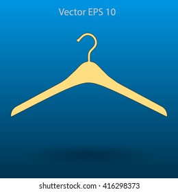 hangers for clothes vector illustration