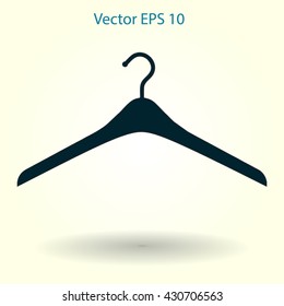 hangers for clothes vector illustration