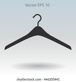 hangers for clothes vector illustration