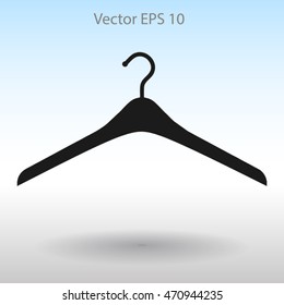 hangers for clothes vector illustration