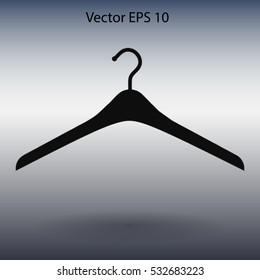 hangers for clothes vector illustration