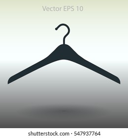 hangers for clothes vector illustration