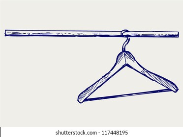 Hangers. Doodle style