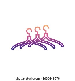 hangers nolan icon. Simple thin line, outline vector of hotel icons for ui and ux, website or mobile application