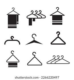 Guarda el conjunto de iconos vectoriales. Guarda el icono de la ilustración de estilo de moda en fondo blanco..eps