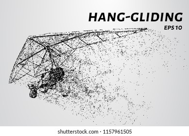 Hang-gliding of the particles