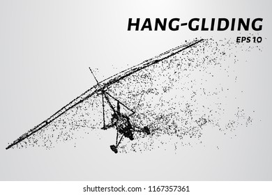 Hang-gliding of the particles