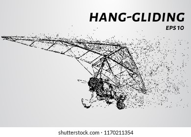 Hang-gliding of the particles
