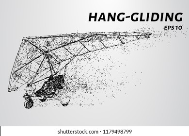 Hang-gliding of the particles