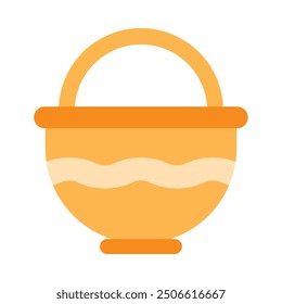 Hanging Basket Flat Icon Design For Personal nad Commercial Use