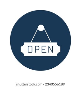 Icono del vector de la tarjeta colgante con colores de fondo de moda que pueden editar o modificar fácilmente


