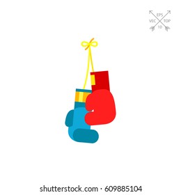 Hanging Boxing Gloves Icon