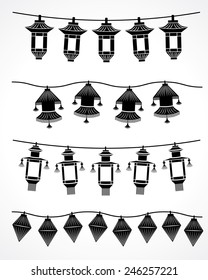 hanging chinese lanterns