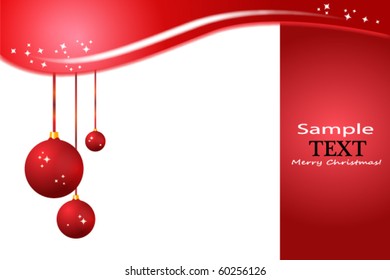 Hanging Christmas balls