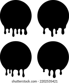 Hanging Circle Graphics : Vector