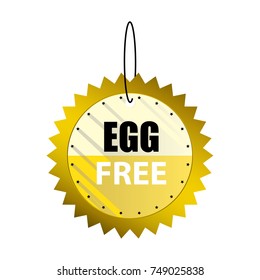 Hanging Egg free tags,Vector