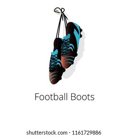 Hanging Football Boots