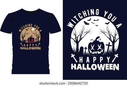 Halloween T-Shirt Design, Halloween T-Shirt Design für, Happy Halloween T-Shirt, Halloween Family ShirtHalloween Tag, trendy Halloween T-Shirt Design.