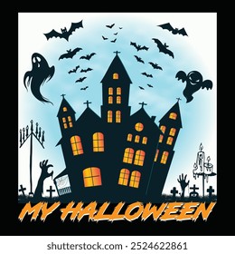 Hanging Halloween T Shirt Design,Halloween t shirt design for ,Happy halloween t shirt,Halloween Family Shirt Halloween day,trendy halloween t shirt design.