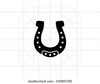 Hanging Horseshoe Icon