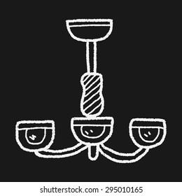 hanging lamp doodle
