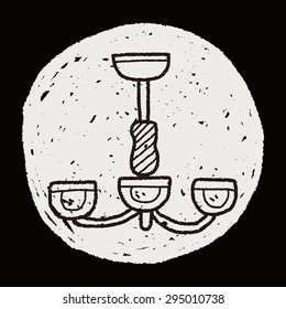 hanging lamp doodle