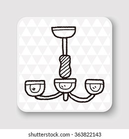 hanging lamp doodle