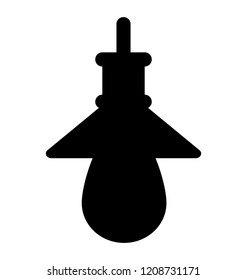 A hanging lamp is for fixing in ceiling 