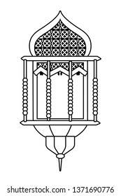hanging lamp icon black and white