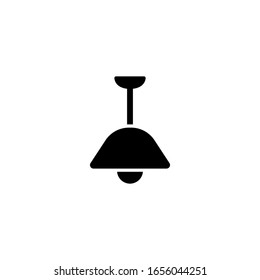 Hanging lamp icon template. Vector illustration  