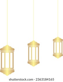 Hanging lamp vector for use in the background.
