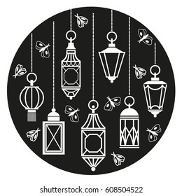Hanging lamps