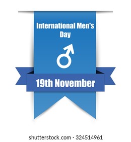 Hanging Leyba International Men's Day  with  shadow