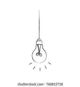 hanging light bulb efficient electric