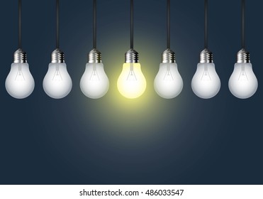 Hanging Lightbulb Isolated Images, Stock Photos & Vectors | Shutterstock