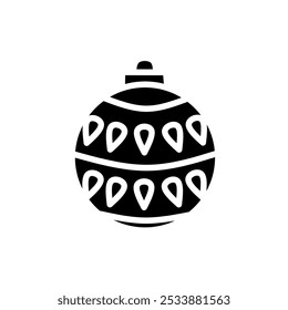 Hanging Light Icon for Christmas and New Year Decoration, Decorative Light Bulb Filled Icon, Hanging Light Bulb Flat Icon