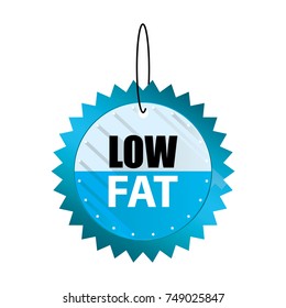 Hanging Low fat tags,Vector