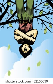 hanging man