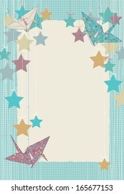 Hanging Paper Cranes
