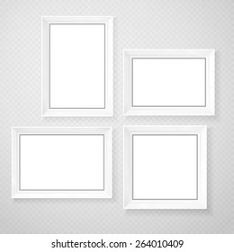 hanging paper sign frame grey picture vector shadow art