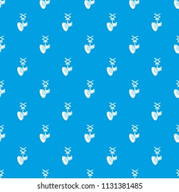 Hanging professional flashlight pattern vector seamless blue repeat for any use
