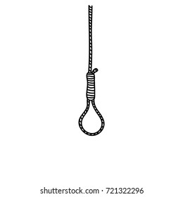 Hanging Rope. hanging rope doodle