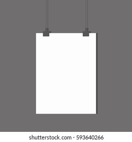 hanging sheet for web design